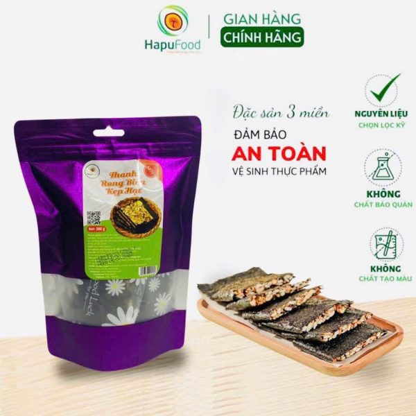Thanh Rong Biển Kẹp Hạt HapuFood