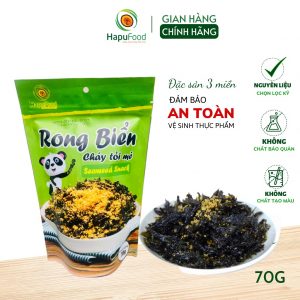 Rong Biển Cháy Tỏi Mè HapuFood