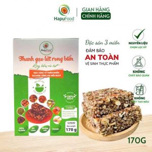 Thanh Gạo Lứt Rong Biển HapuFood
