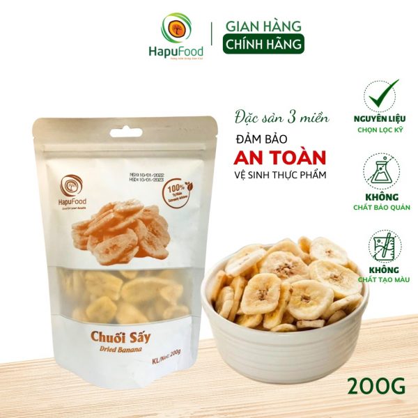 chuối sấy