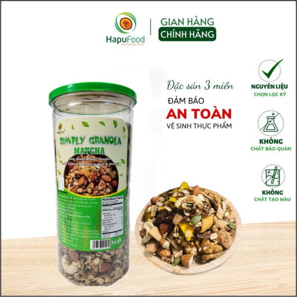 Simply Granola Vị Matcha HapuFood
