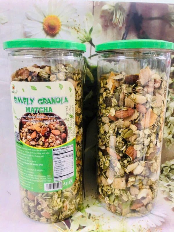 Simply Granola Vị Matcha HapuFood - Ảnh 2