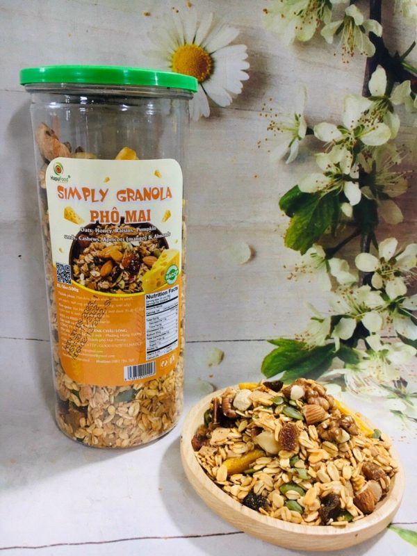 Simply Granola Vị Phô Mai HapuFood - Ảnh 3