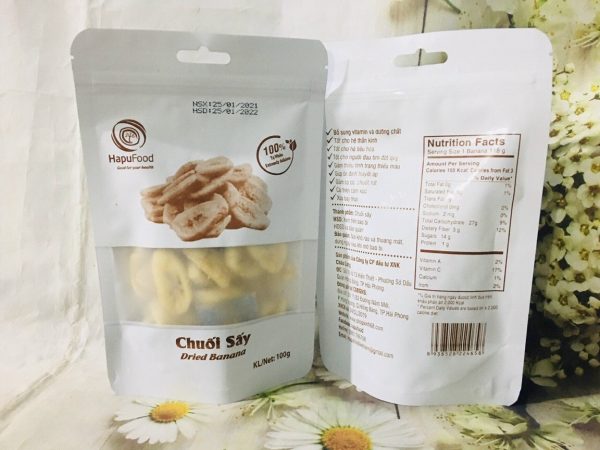 chuối sấy giòn - Ảnh 3