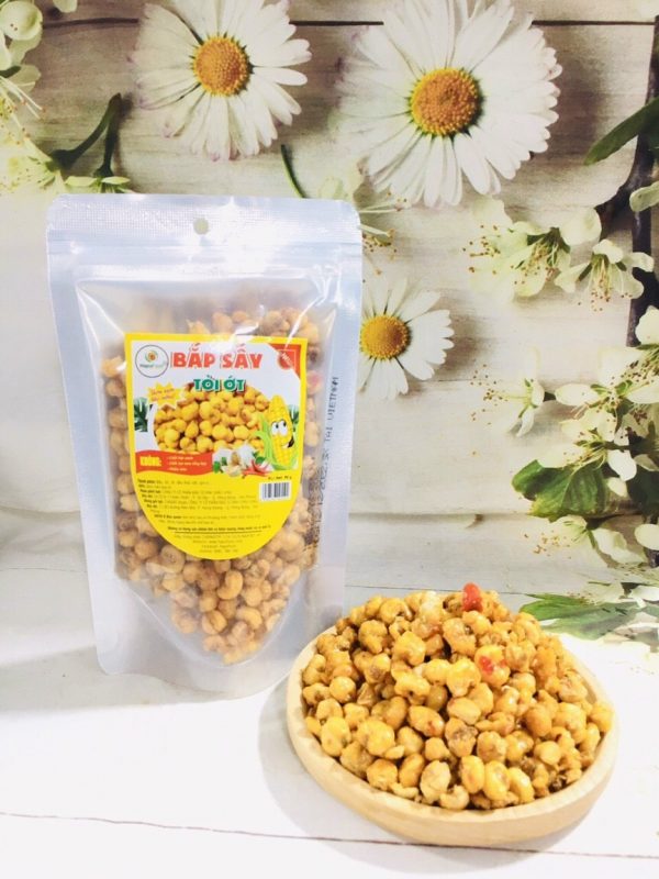 Bắp Sấy Tỏi Ớt HapuFood