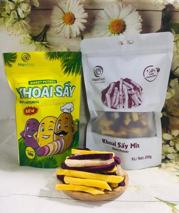 Khoai sấy Mix 100g - Ảnh 2