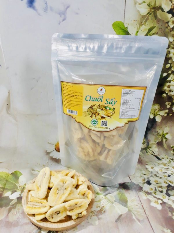 chuối sấy giòn - Ảnh 4