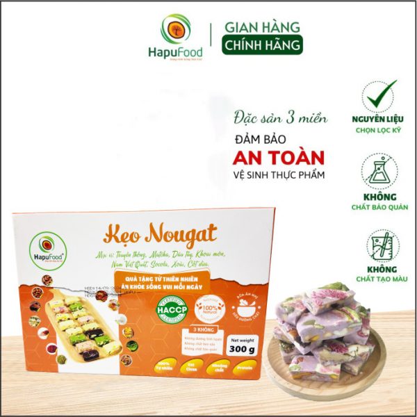 Kẹo Nougat HapuFood