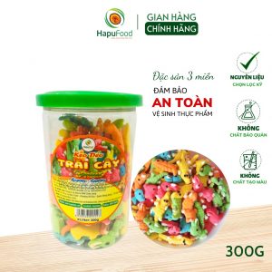 Kẹo Dẻo Trái Cây Gummy HapuFood