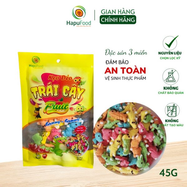 Kẹo Dẻo Trái Cây Gummy HapuFood - Ảnh 2