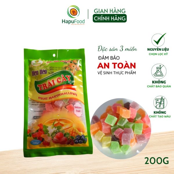 Kẹo Dẻo Trái Cây HapuFood