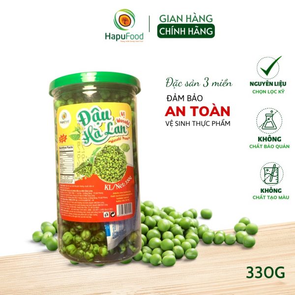 Đậu Hà Lan Vị Wasabi HapuFood - Ảnh 2
