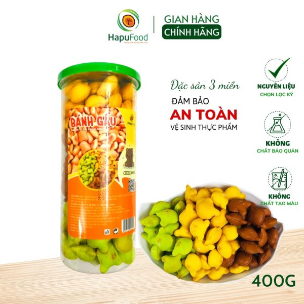 Bánh Gấu 3 Màu HapuFood
