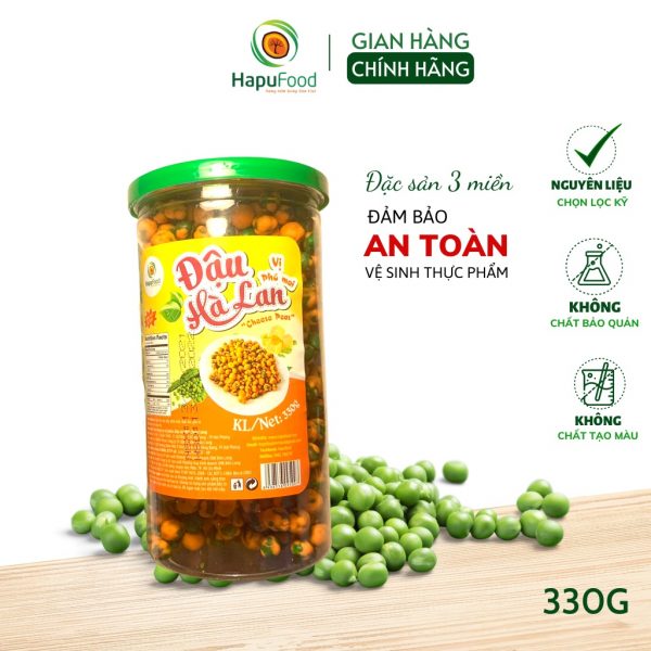 Đậu Hà Lan Vị Phô Mai HapuFood