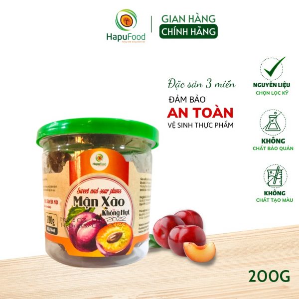 Mận Xào HapuFood