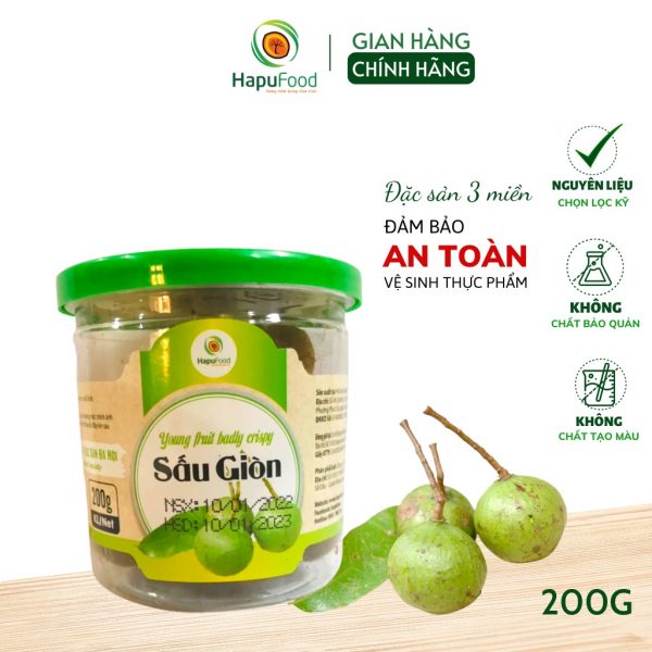 Sấu giòn HapuFood