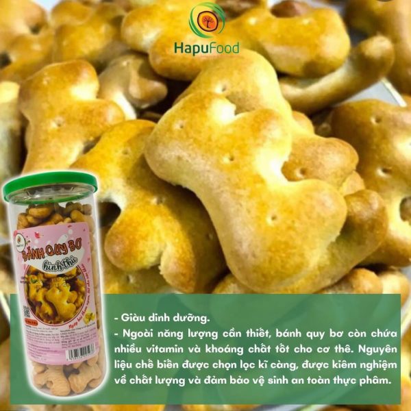 Bánh Quy Bơ Hình Thú HapuFood - Ảnh 3