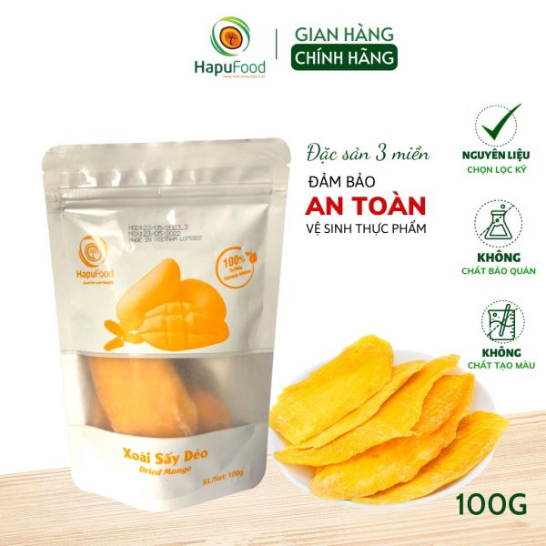 Xoài sấy dẻo 100g