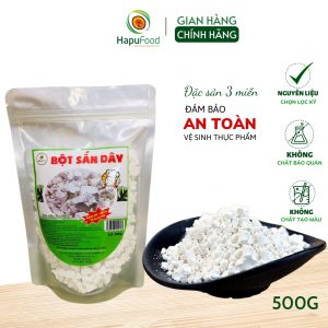 Bột sắn dây ta củ dài