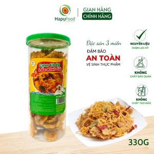 Nếp sấy lắc khô bò