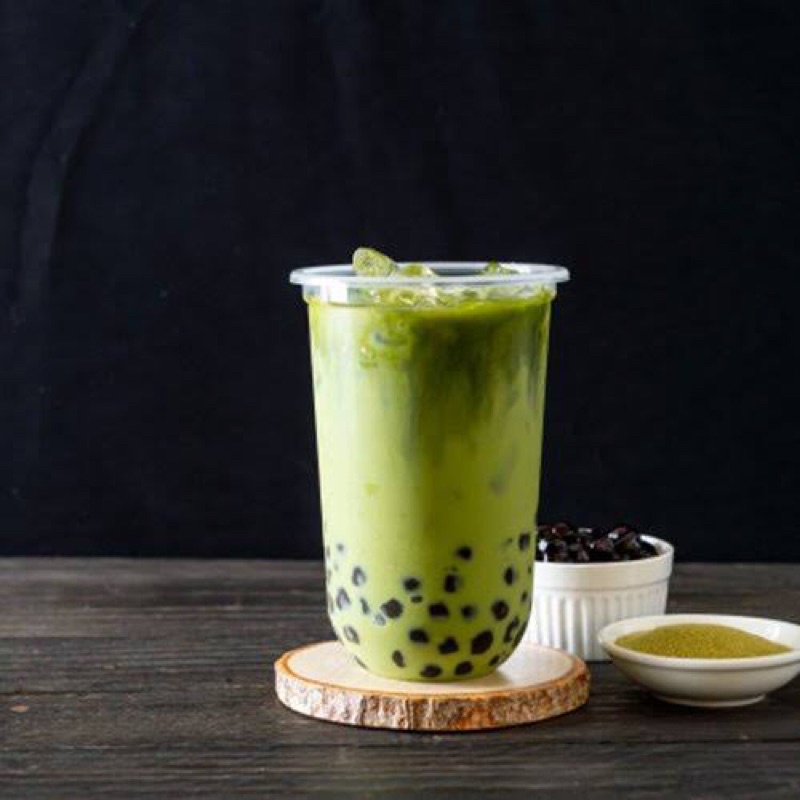 Trà sữa gạo lứt rang matcha - Ảnh 4