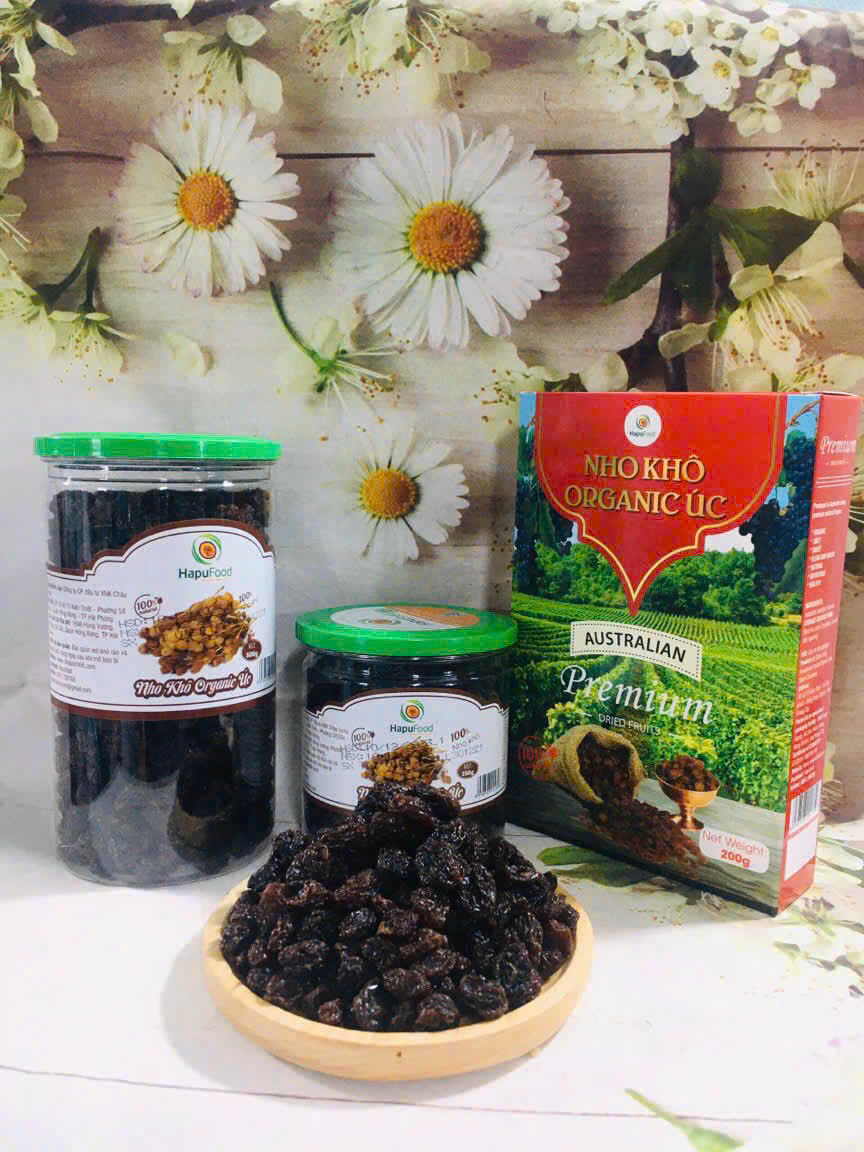 Nho khô Úc HapuFood